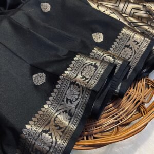Black Zari Elegance
